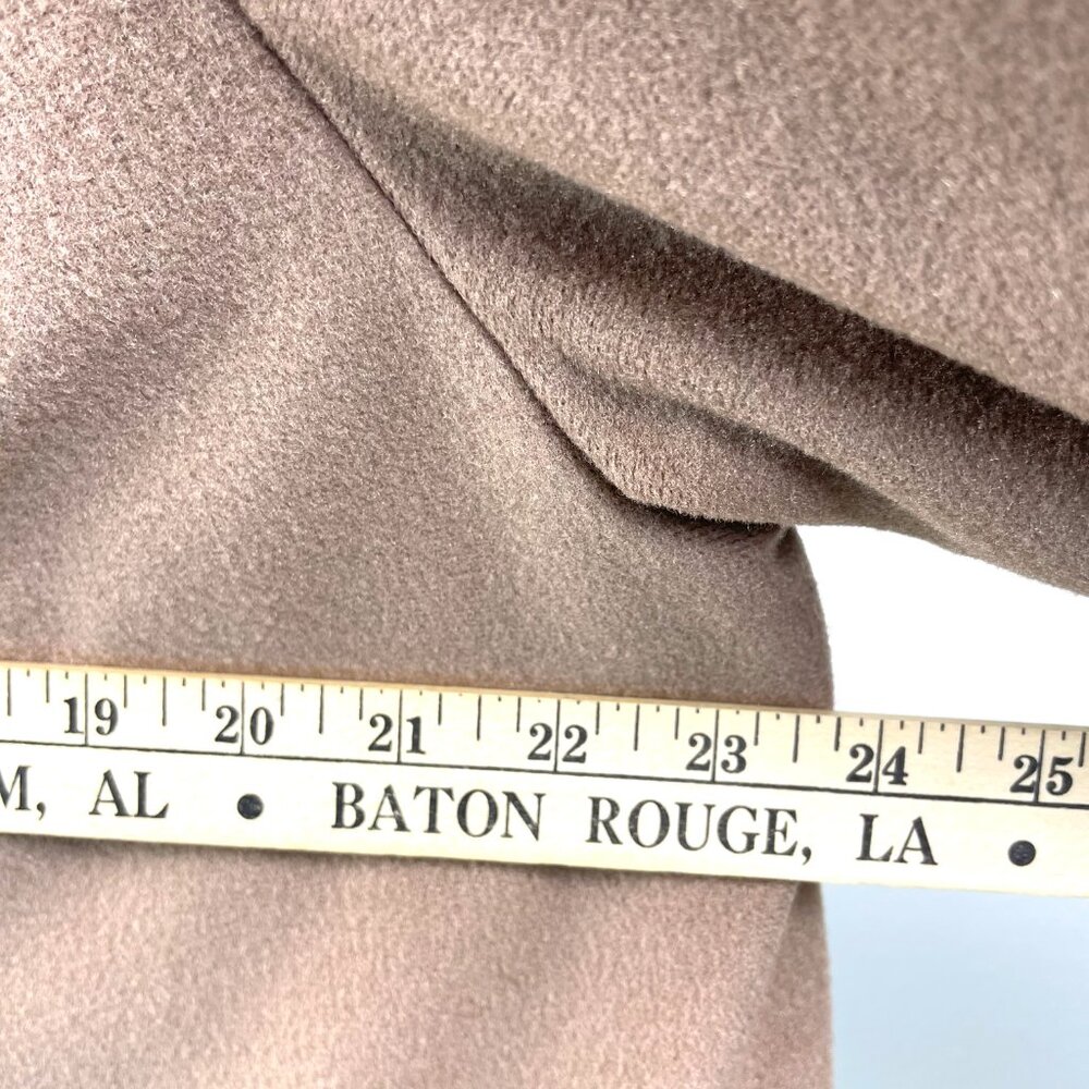 Wellington Fashions “Kashmiracle” Coat – Camel Brown, Size Large, Made in USA - Picture 13 of 14